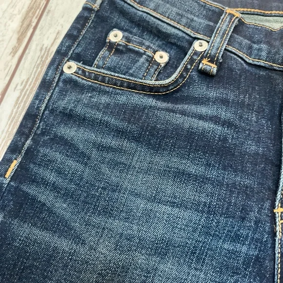 Rag & Bone Skinny Jeans Dark Wash Size 24 Cotton Blend NWOT - Picture 9 of 16